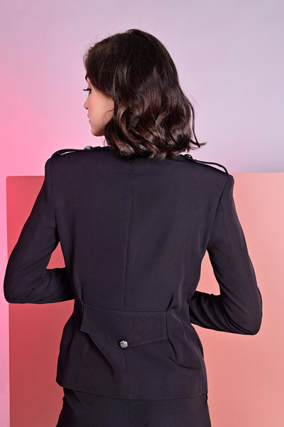 Black Box Pleated Blazer