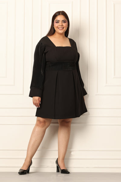 Black Box Pleated Dress