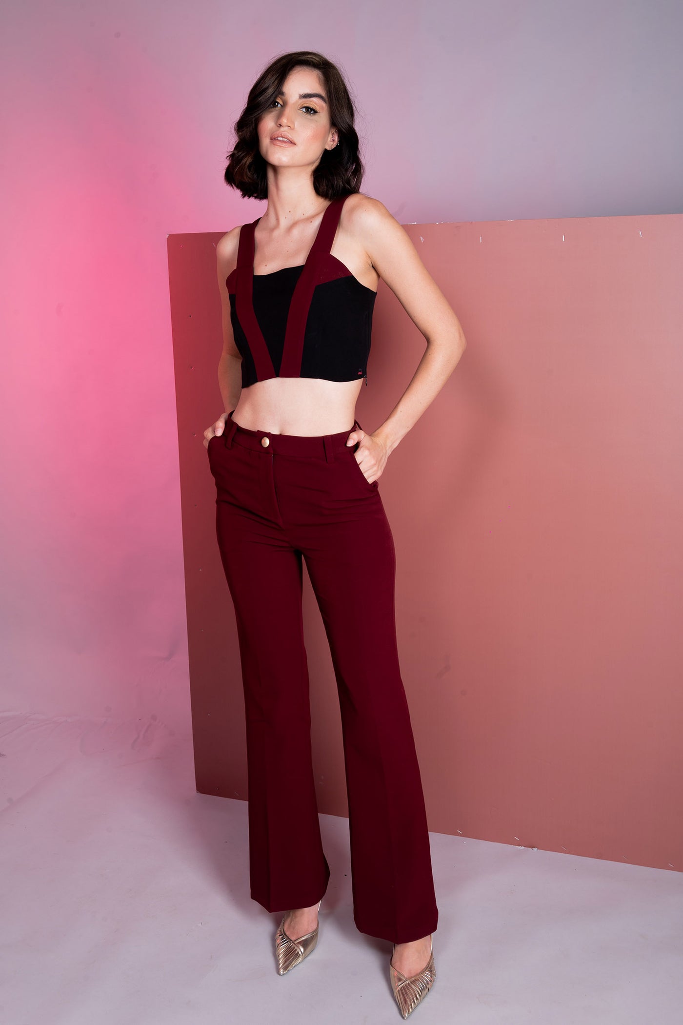 Sanguine Flared Trousers