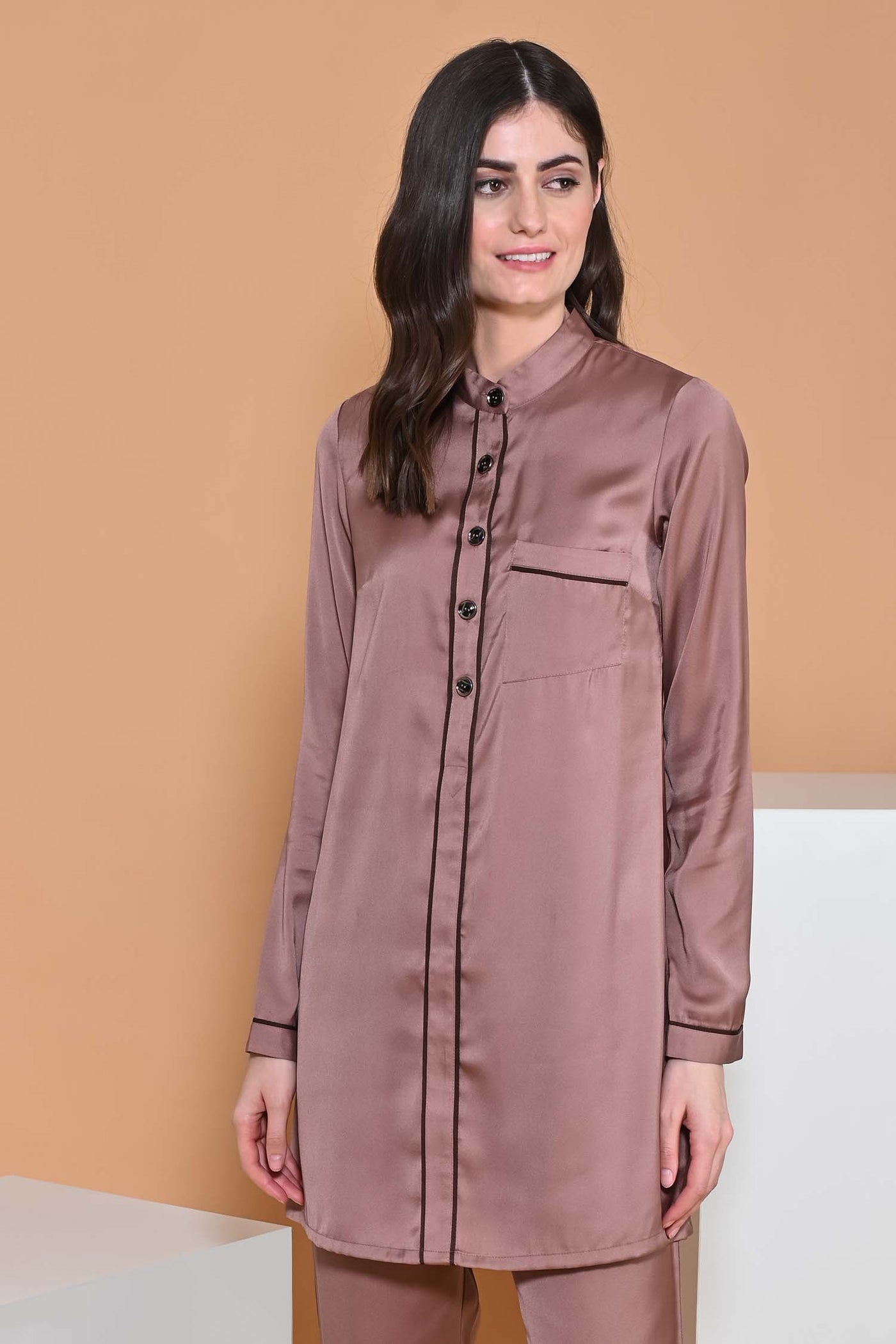 Tuscany Long Shirt With Pyjama